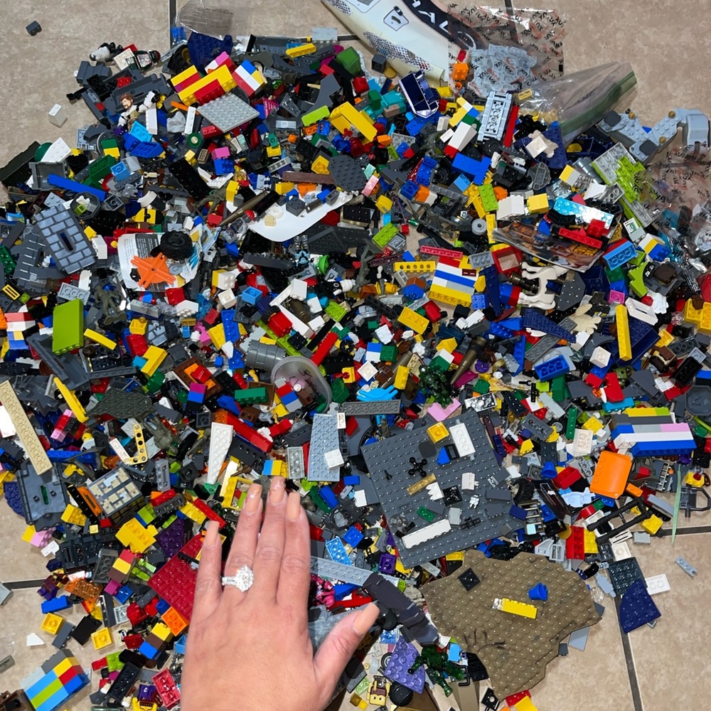4 gallons of Lego’s